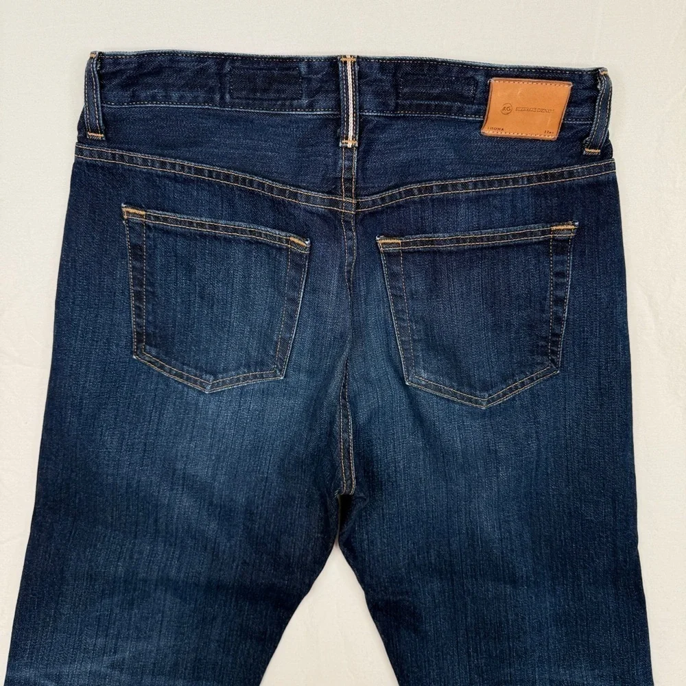 AG Alexxis Slim Jeans Yokohama Japan Red Line Selvedge Size 28